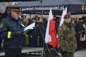 Tomaszowianie upamiętnili 100-lecie Niepodległej [ZDJĘCIA]